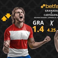 Granada CF vs. FC Cartagena: horario, dónde ver, pronósticos y clasificación