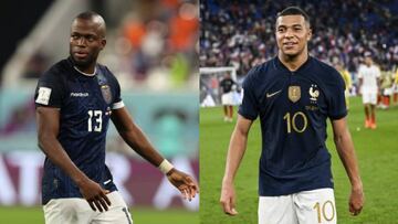 Con su doblete ante Dinamarca, Kylian Mbappé igualó al ecuatoriano Enner Valencia como máximo goleador en la Copa Mundial de Qatar 2022.