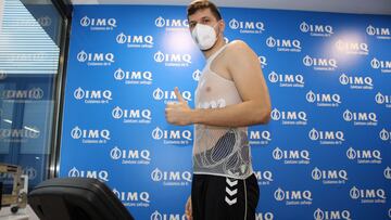 Huskic, en las pruebas médicas