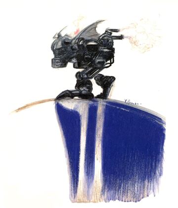 Ilustraci¨®n - Final Fantasy VI (SNES)