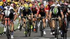 Matthews gana, Nairo va al top 10 y el Tour llega a los Alpes