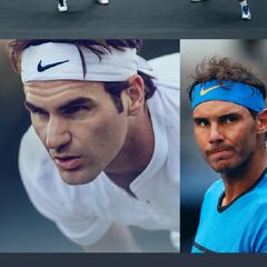 Los posibles calendarios de Nadal y Federer en 2018, frente a frente