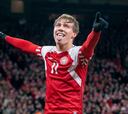 Højlund sigue deslumbrando: hat-trick con Dinamarca y 17 goles en la temporada