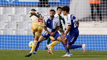 04/10/20 PARTIDO SEGUNDA DIVISION
 CE Sabadell - RCD Espanyol
 Fran Merida (8) RCD Espanyol