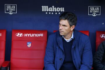 El técnico del Leganés llegó al partido conseis bajas en su equipo.