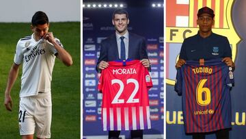 Brahim, Morata y Todibo, fichajes del mercado invernal 2019.