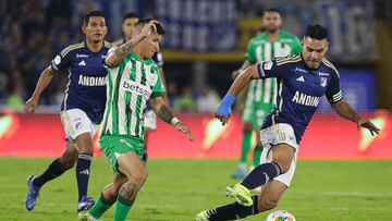 Nacional - Millonarios, clásico decisivo en el Atanasio Girardot