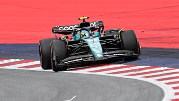 Fernando Alonso (Aston Martin AMR23). Spielberg, Austria. F1 2023.