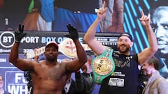 A thinner Tyson Fury will take on a determined Dillian Whyte for the Heavyweight belt