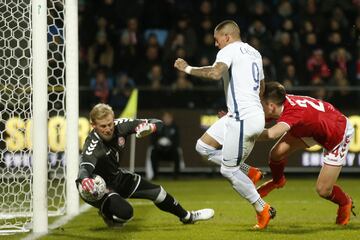 En el Portland Park de Aalborg, La Roja disputó su segundo partido de la era del colombiano Reinaldo Rueda como entrenador.