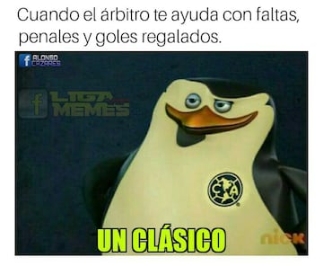 Los memes se rinden ante los triunfos de Chivas y América