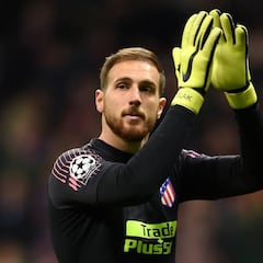 Oblak: "Me gusta escuchar que soy el mejor portero del mundo"