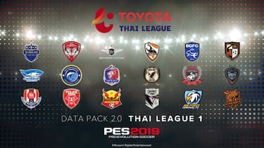 Llega el Data Pack 2.0 de PES 2019