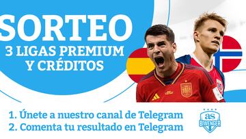 ¡Únete al canal de Telegram de Biwenger y podrás ganar una Liga Premium y créditos!