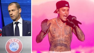 Justin Bieber causes UEFA rethink