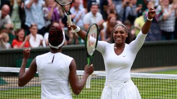 Doblete de Serena y sexto Wimbledon para las Williams