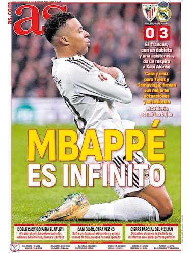 Las portadas de AS de diciembre