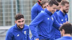 Entrenamiento de Unai N&uacute;&ntilde;ez en Lezama