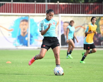 La Selección tuvo su última práctica antes de enfrentar a China este sábado a partir de las 6 de la mañana en el estadio Navi Mumbai.