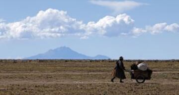 En Bolivia, etapa entre Salta y Uyuni.