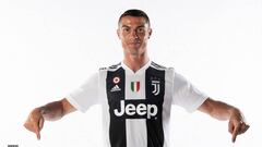 Cristiano, en su presentaci&oacute;n con la Juventus.