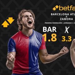FC Barcelona Atlètic vs. Zamora CF: horario, TV, pronósticos, estadísticas y clasificación