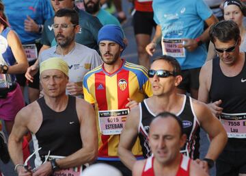 Las mejores imágenes del maratón de Valencia