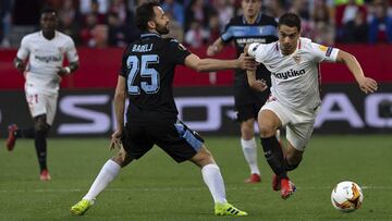 Ben Yedder, ante el Lazio.
