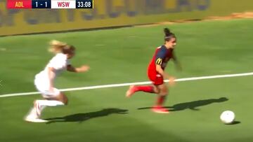 La genial jugada de la 'Cote' Rojas que sacó aplausos en Australia