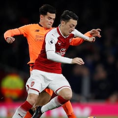 Lluvia de goles y reparto de puntos entre Arsenal y Liverpool