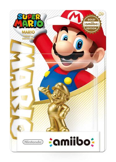 El amiibo dorado de Mario vale 130 euros en eBay