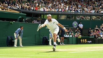 Matteo Berrettini, one of the favorites to win this year’s Wimbledon men’s singles, has pulled out of the tournament due to a positive covid-19 test result.