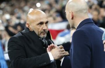 Spalletti y Zidane.