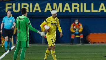 25/02/21 PARTIDO EUROPA LEAGUE DIECISEISAVOS VUELTA 
 VILLARREAL - SALZBURGO 
 O CABEZA VENDADA
 SEGUNDO GOL GERARD MORENO PENALTI 2-1 