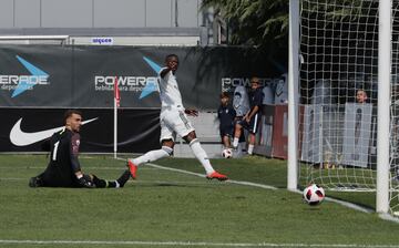 Secuencia del  gol de Vinicius que supuso el 1-1 en el partido.