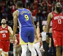 Houston recurre a la prórroga y a Harden para ganar a los Warriors
