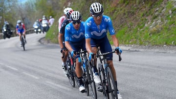 Enric Mas y Superman L&oacute;pez, en el Dauphin&eacute;.