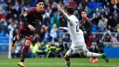 Real Madrid humilló al Celta de Vigo de los tres chilenos