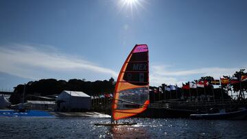 Demita Vega compitiendo en Juegos Olímpicos