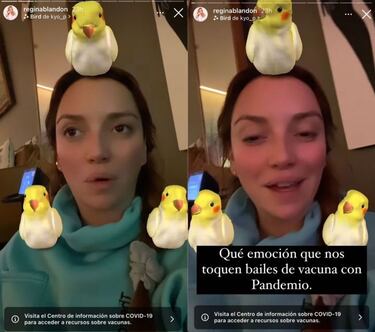 Regina Blandón envía mensaje a las personas antivacunas