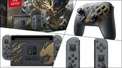 Anunciada una Nintendo Switch edición Monster Hunter Rise