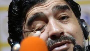 Maradona: "Agüero está en el lugar que se merece"