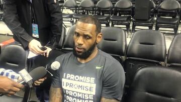 Lebron James: "Conocer a Jordan fue como conocer a Dios"