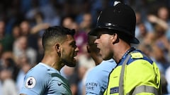 Agüero in trouble after security guard claims City striker hit him