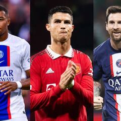 Kylian Mbappé supera a Lionel Messi y Cristiano como el futbolista mejor pagado del mundo