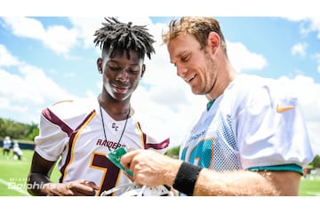 Así regresó Ryan Tannehill a los entrenamientos