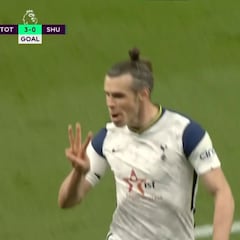 El tremendo hat-trick de Bale con su zurda al Sheffield