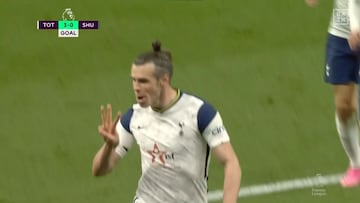 El tremendo hat-trick de Bale con su zurda al Sheffield
