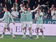 Sergi Guardiola celebra su gol