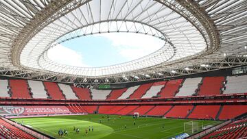 10/04/21 PARTIDO PRIMERA DIVISION  ATHLETIC DE BILBAO - ALAVES ESTADIO SAN MAMES  PANORAMICA